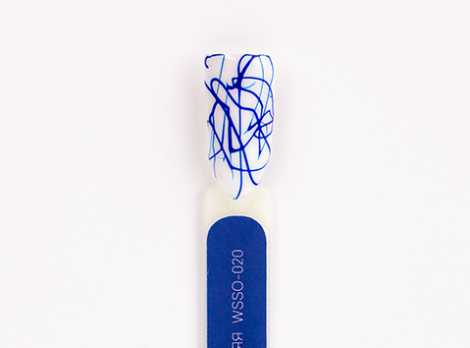 WSSO-020 Гель-краска для покрытия ногтей.  Web-gum Синяя LiANAiL