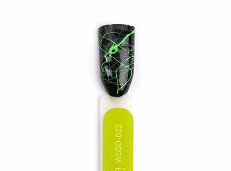 WSSO-022 Гель-краска для покрытия ногтей. Web-gum Салатовая неоновая LiANAiL